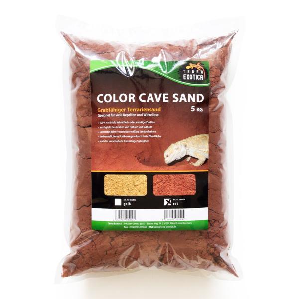 Terra Exotica Color Cave Sand rot 5kg